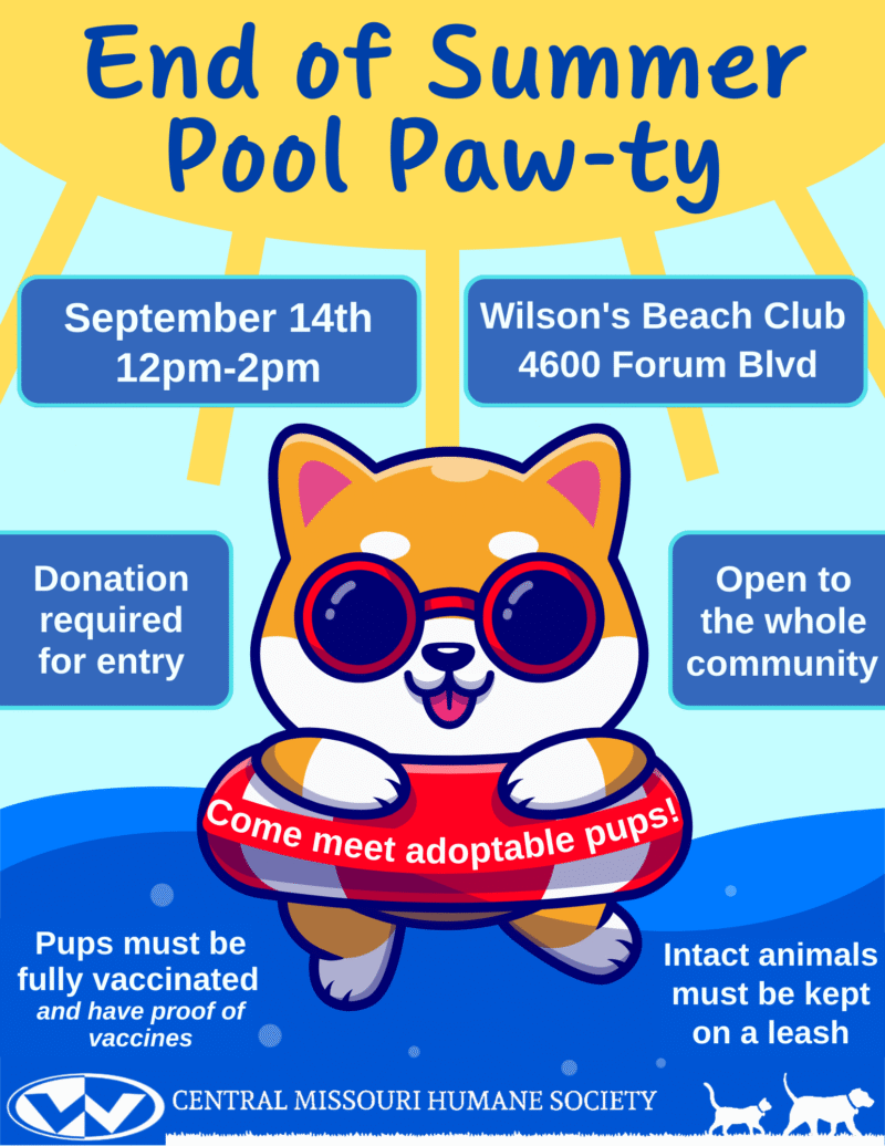 flyer with event info and wilsons logo