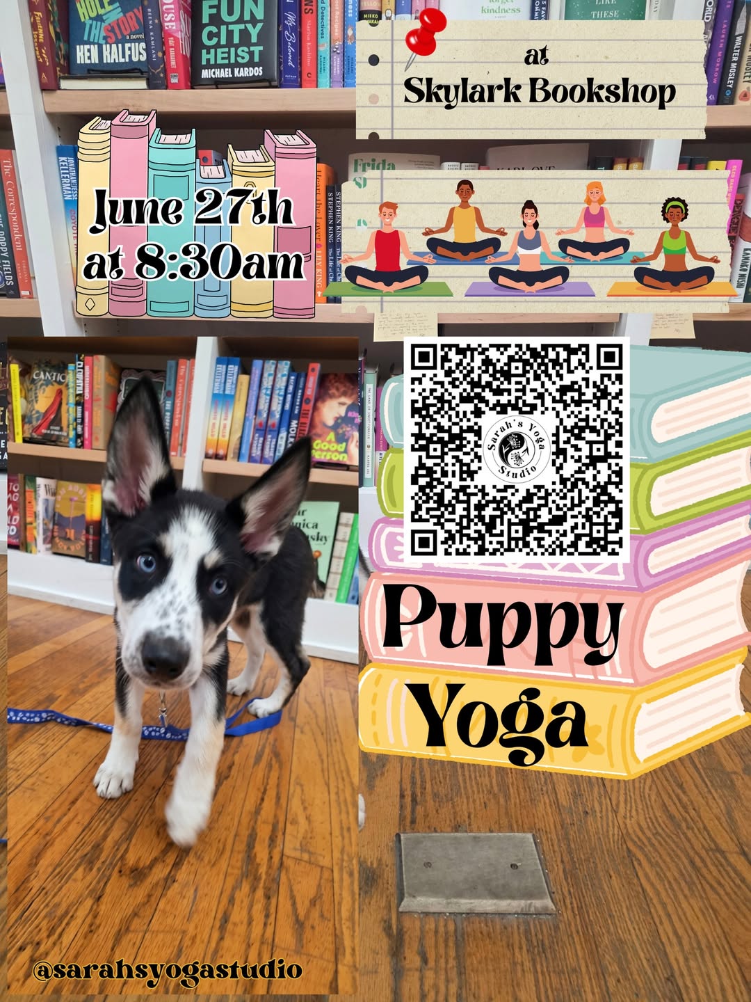 Flyer with event information