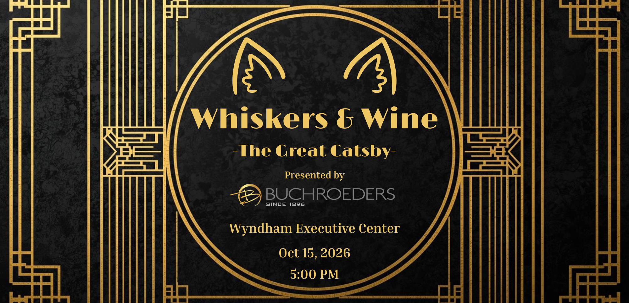2026 Whiskers & Wine The Great Catsby